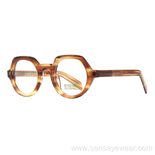 Biodegradable Round BIO ECO Acetate Optical Frame Glasses